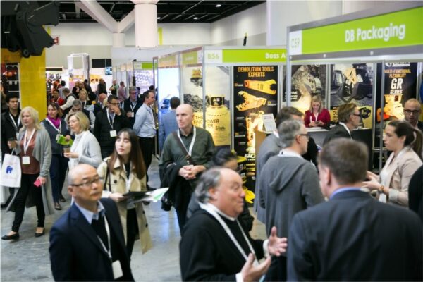 Australasian waste and recycling expo show floor